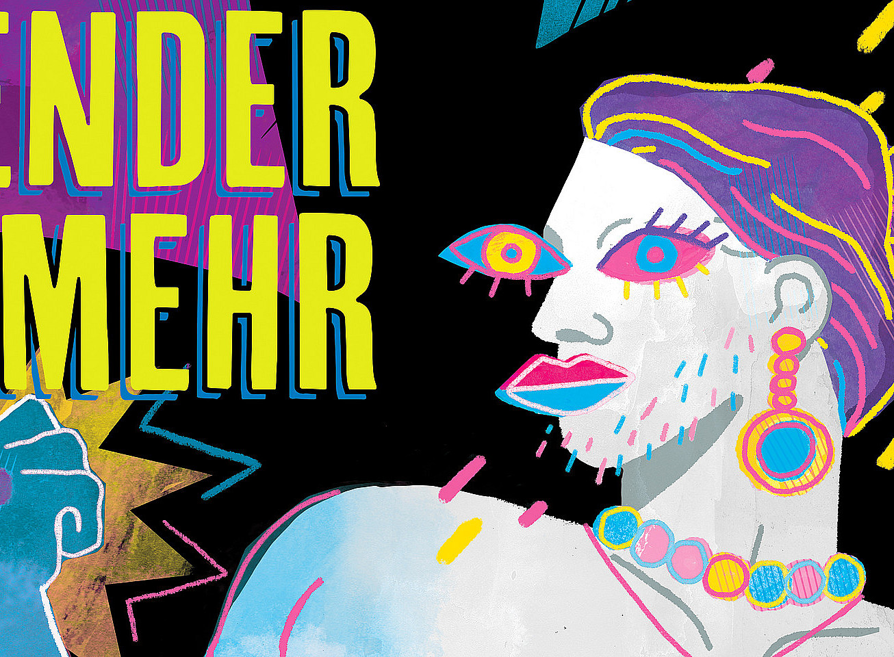 Logo des Podcasts "Gender und mehr" 