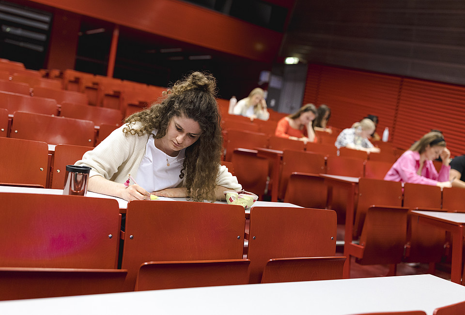 1 person in the lecture theatre