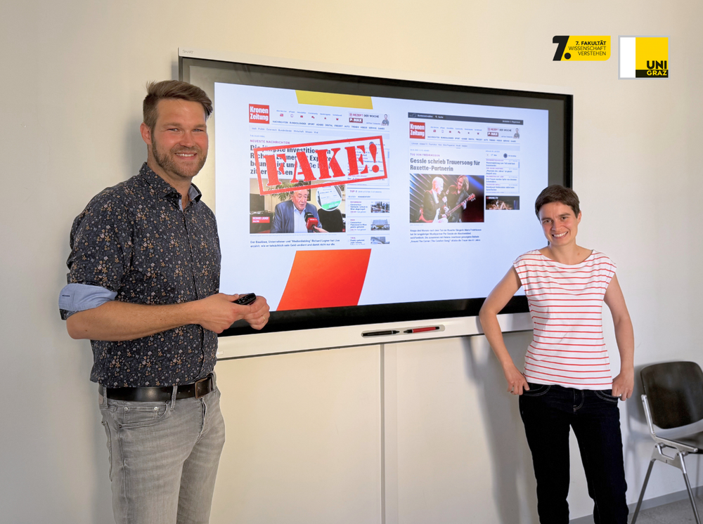 Unsere Expert:innen freuen sich auf euch! ©Uni Graz/Plattner