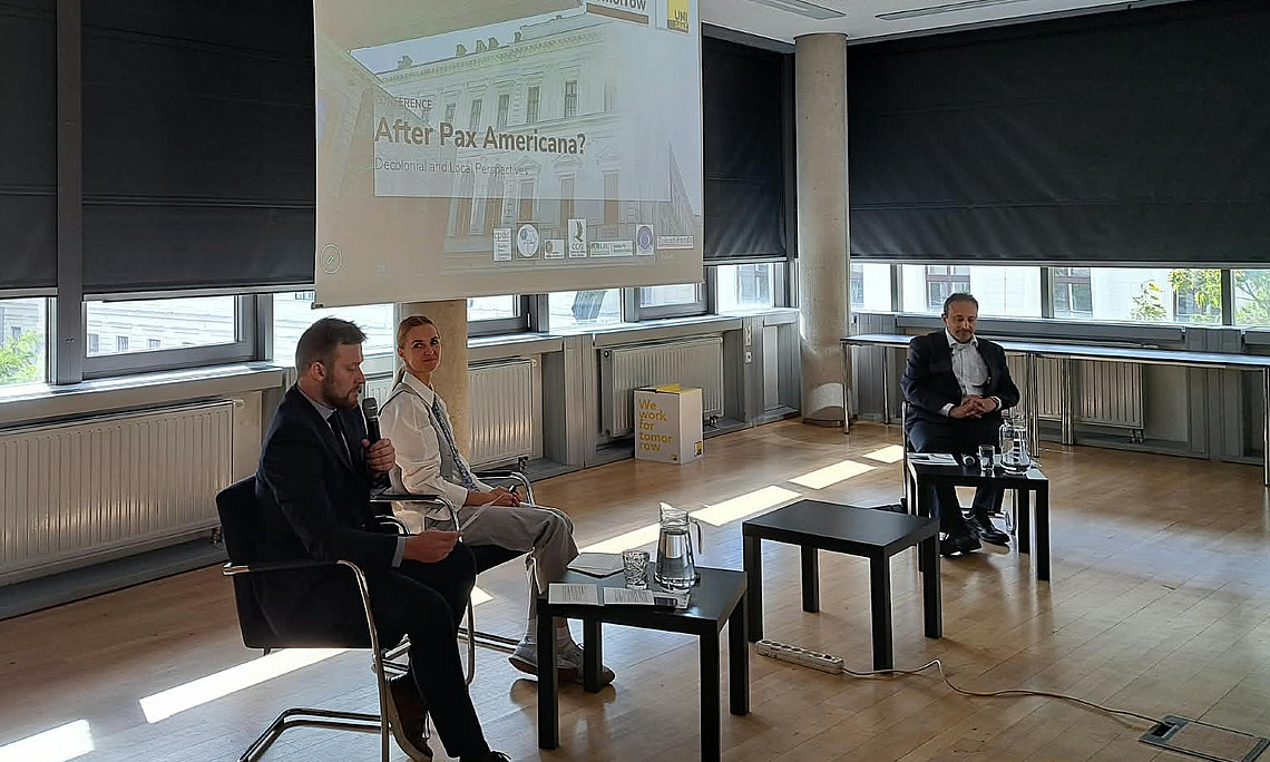 Keynote of the conference "After Pax Americana"