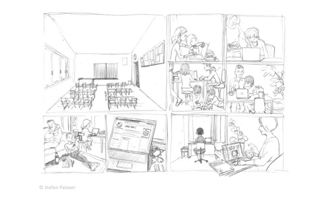 Gestaltung des Comics: Stefan Palaver
