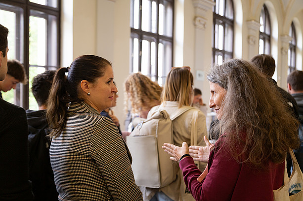 OrientierungsLV Studierende im Gespräch 
