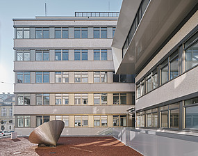 Der Architekturfotograf David Schreyer hat das Gebäude in der Beethovenstraße 8 gekonnt in Szene gesetzt. Fotos: David Schreyer 