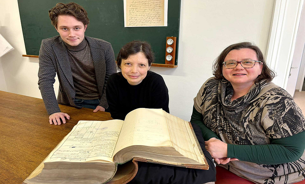 Lukas Mayr, Evelyn Knappitsch und Petra Greeff (v. l.) 