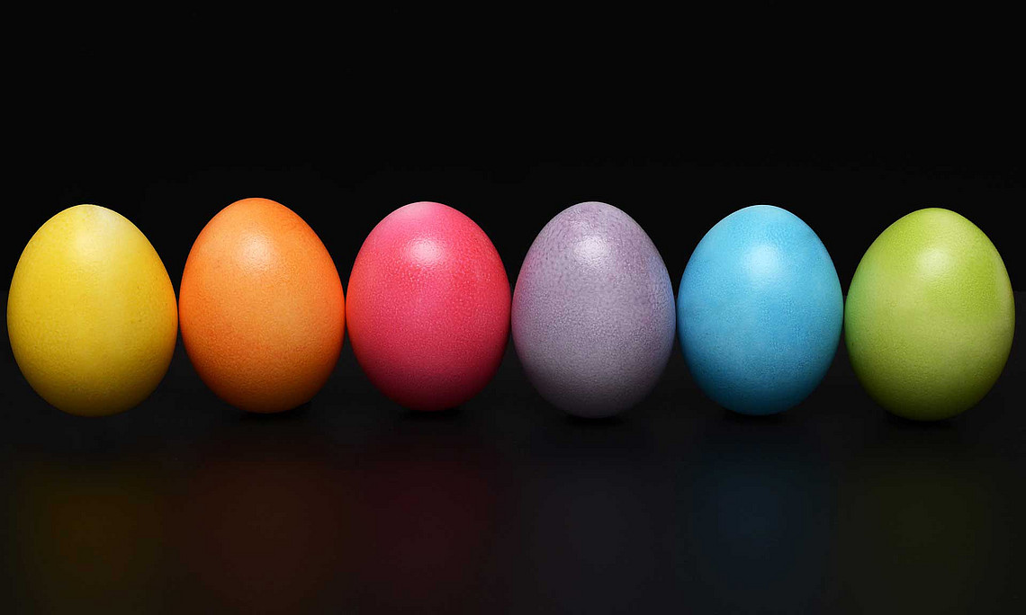 bunte Ostereier Foto: pixabay