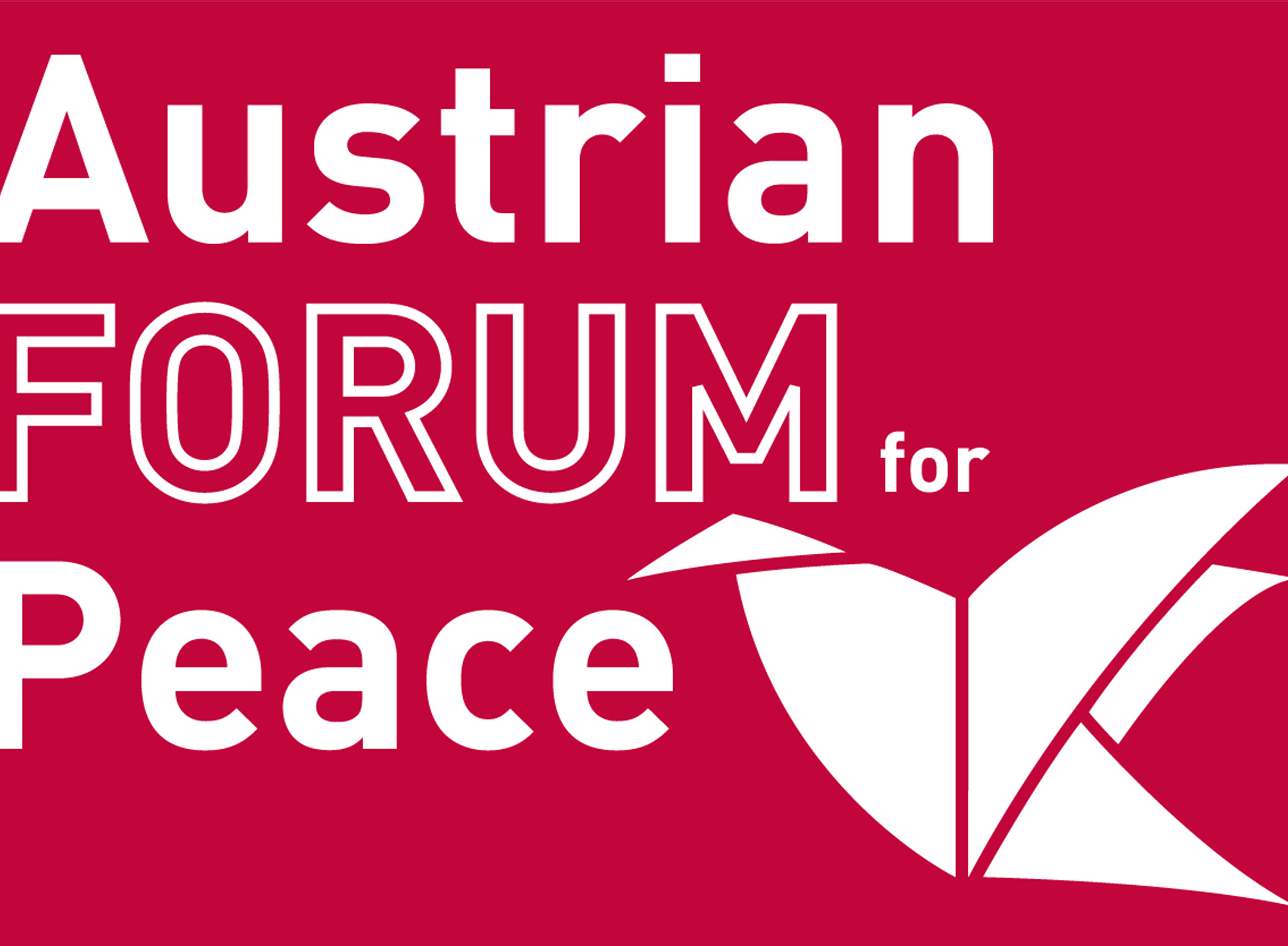 Poster Austrian Forum Peace 