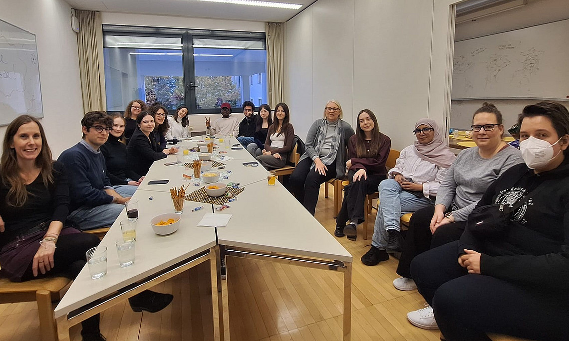 Bild von Studierenden des European Joint Masters Programme in English and American Studies an der Uni Graz