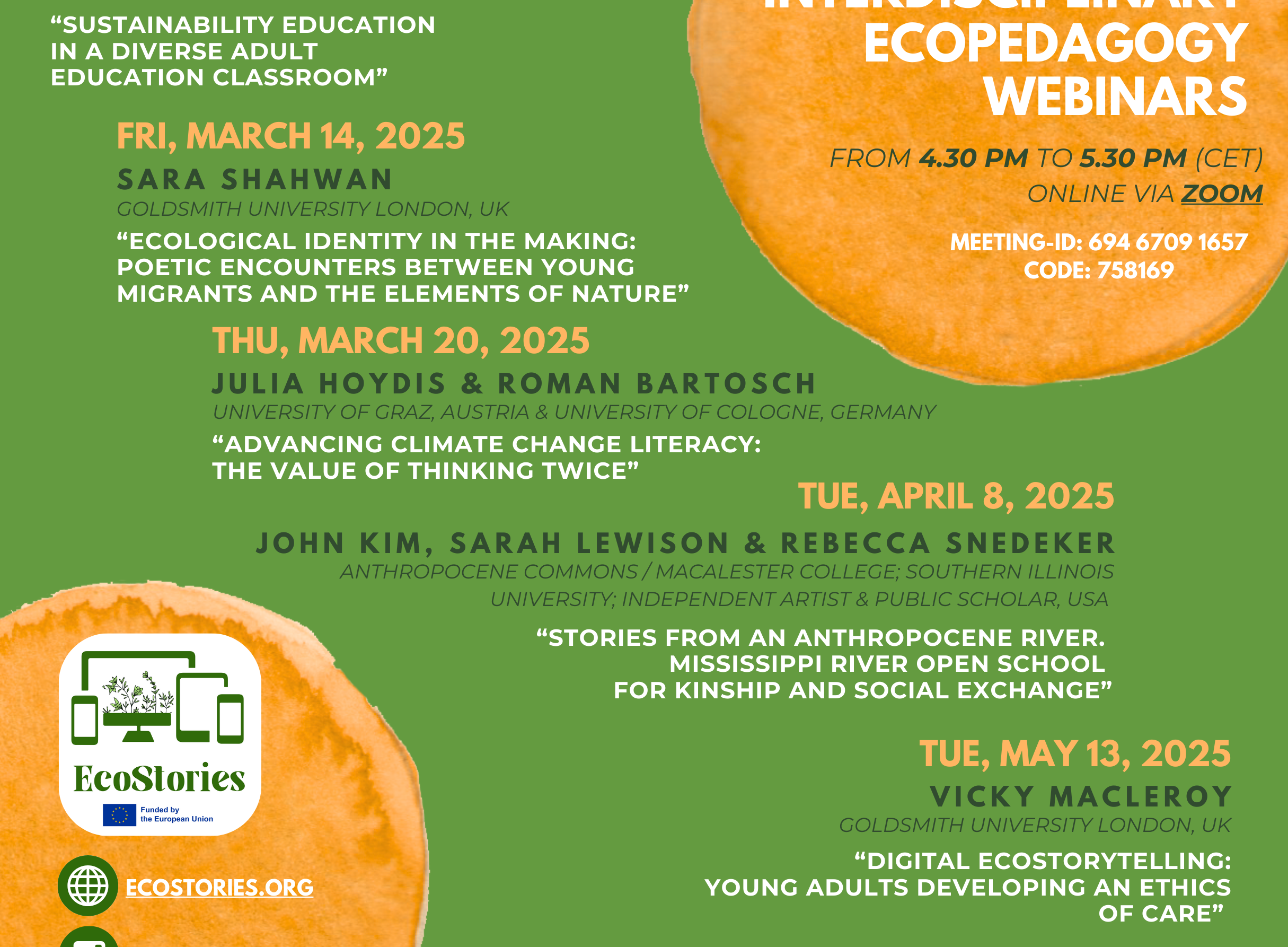 Green and Orange abstract 