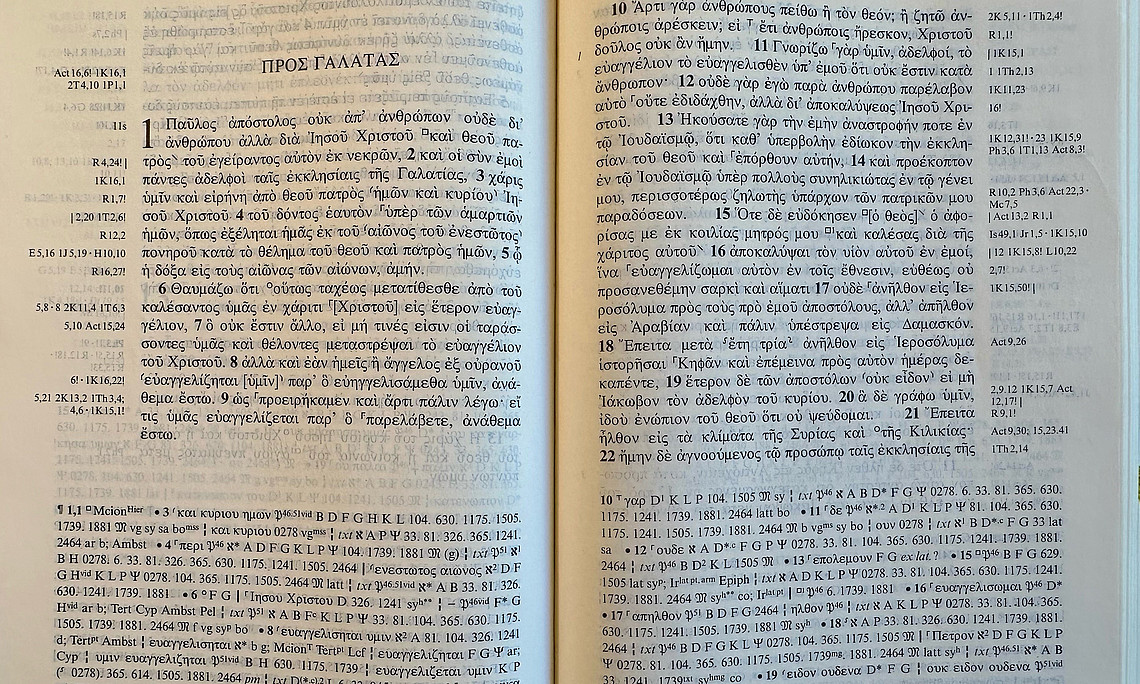 Bibel, Text, Buch