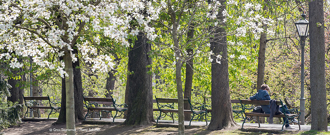 Stadt Graz Stadtpark - Graz Tourismus (Foto: Harry Schiffer)