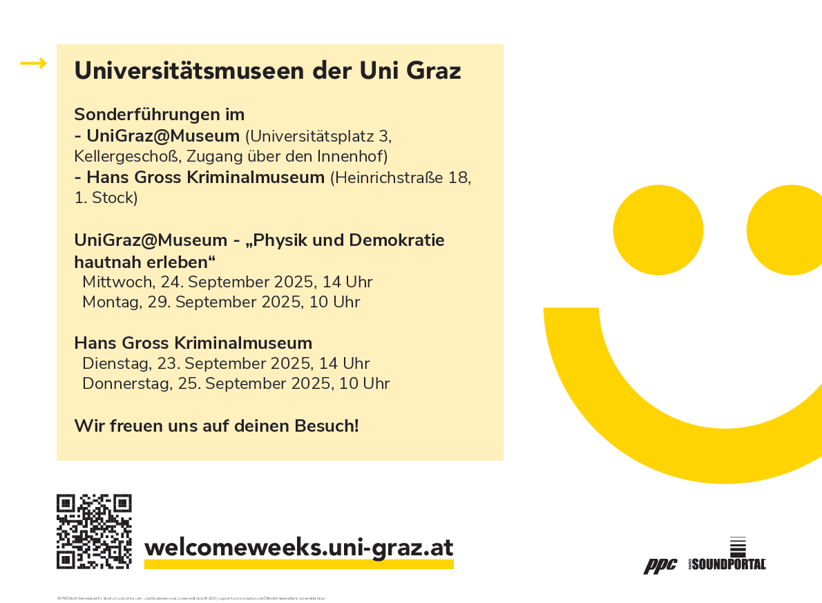 WelcomeWeeks25 ©UniGraz/4students