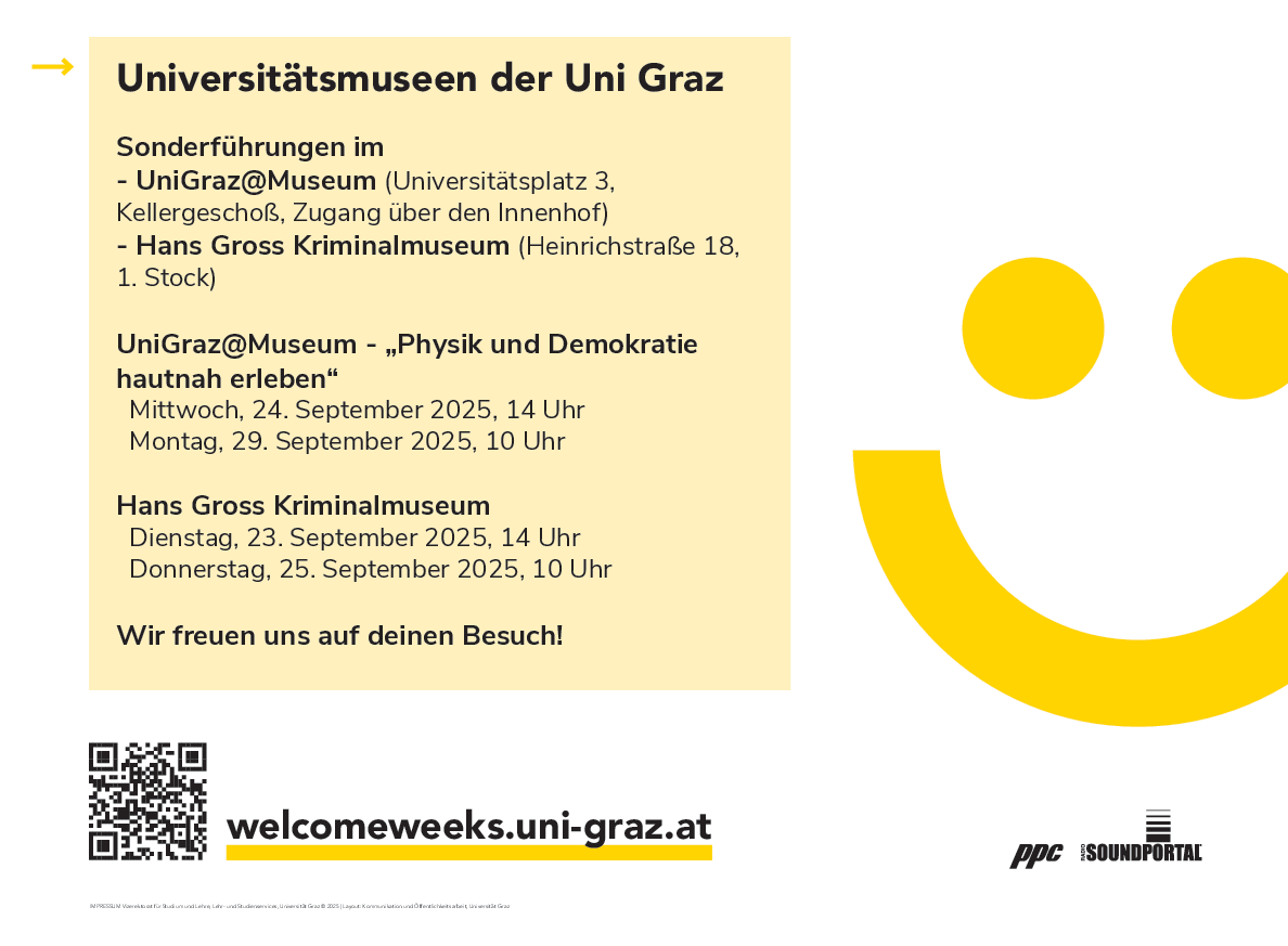 WelcomeWeeks25 ©UniGraz/4students