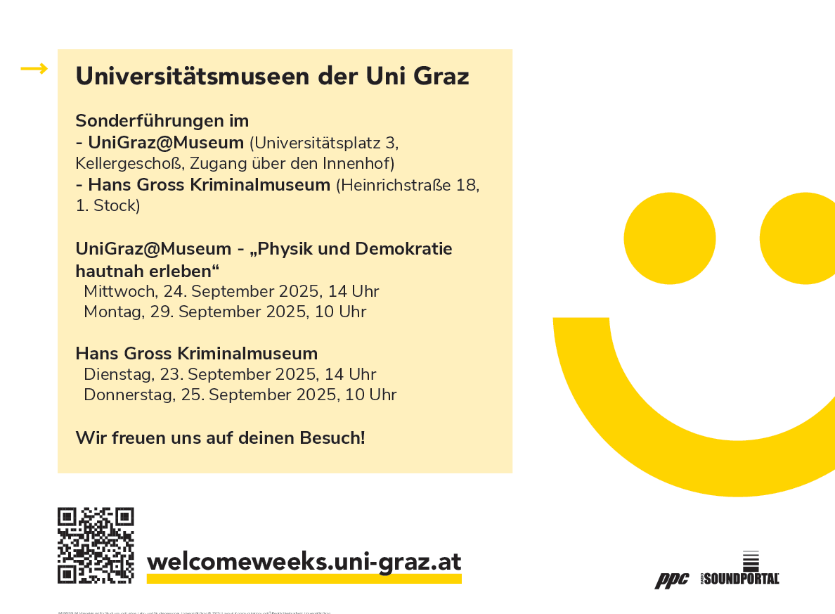 WelcomeWeeks25 ©UniGraz/4students