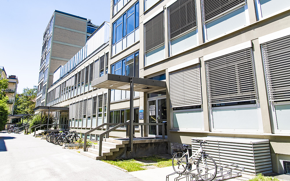 Chemiegebäude in der Heinrichstraße 28. Foto: Uni Graz/Julina Raggautz ©Universität Graz/Julina Raggautz