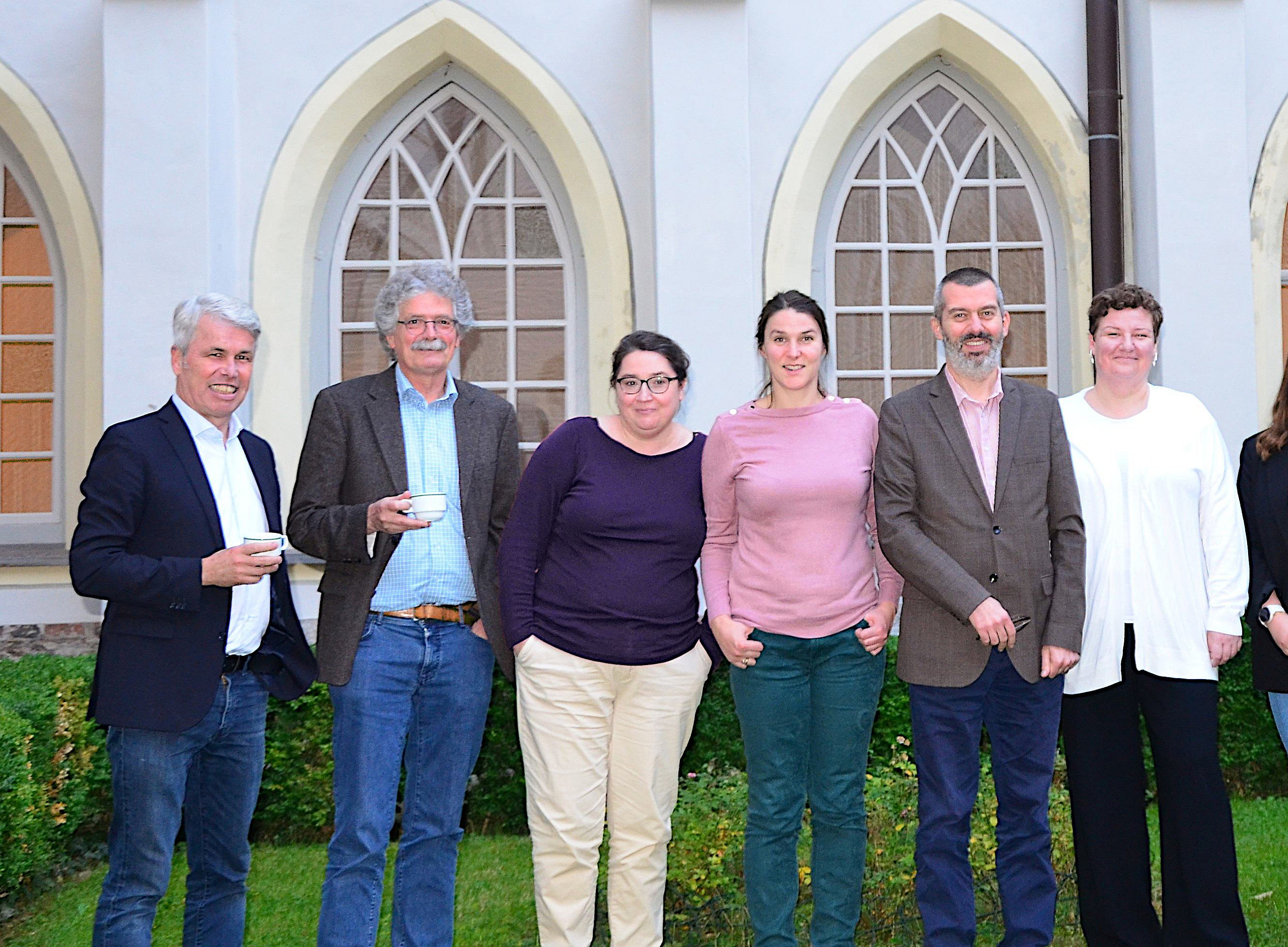 Man sieht 11 Personen. Darunter das Team des Dawn-Projektes und eingeladene Experten ©Raphael Bergmann