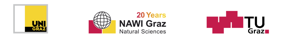 Logo 20 years NAWI Graz
