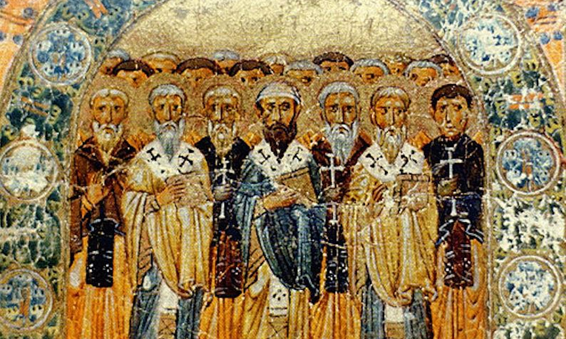 Church Fathers fresco