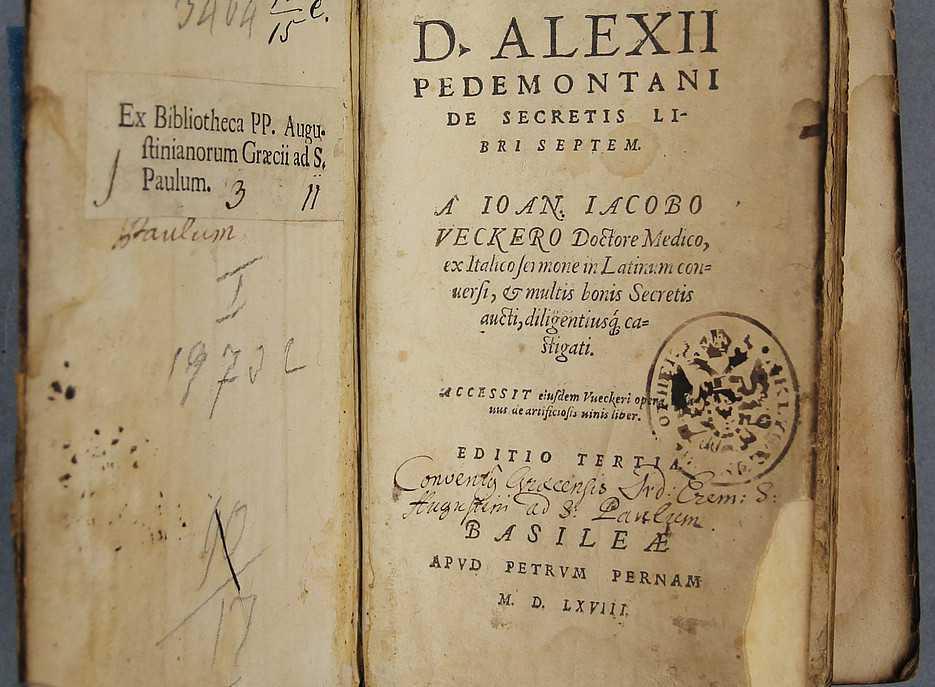 De Secretis Libri Septem ©Uni Graz/Restaurierung