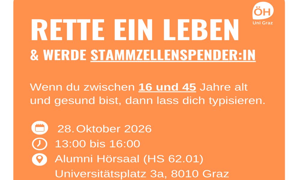 Informationsflyer für Stammzellenspender:innen