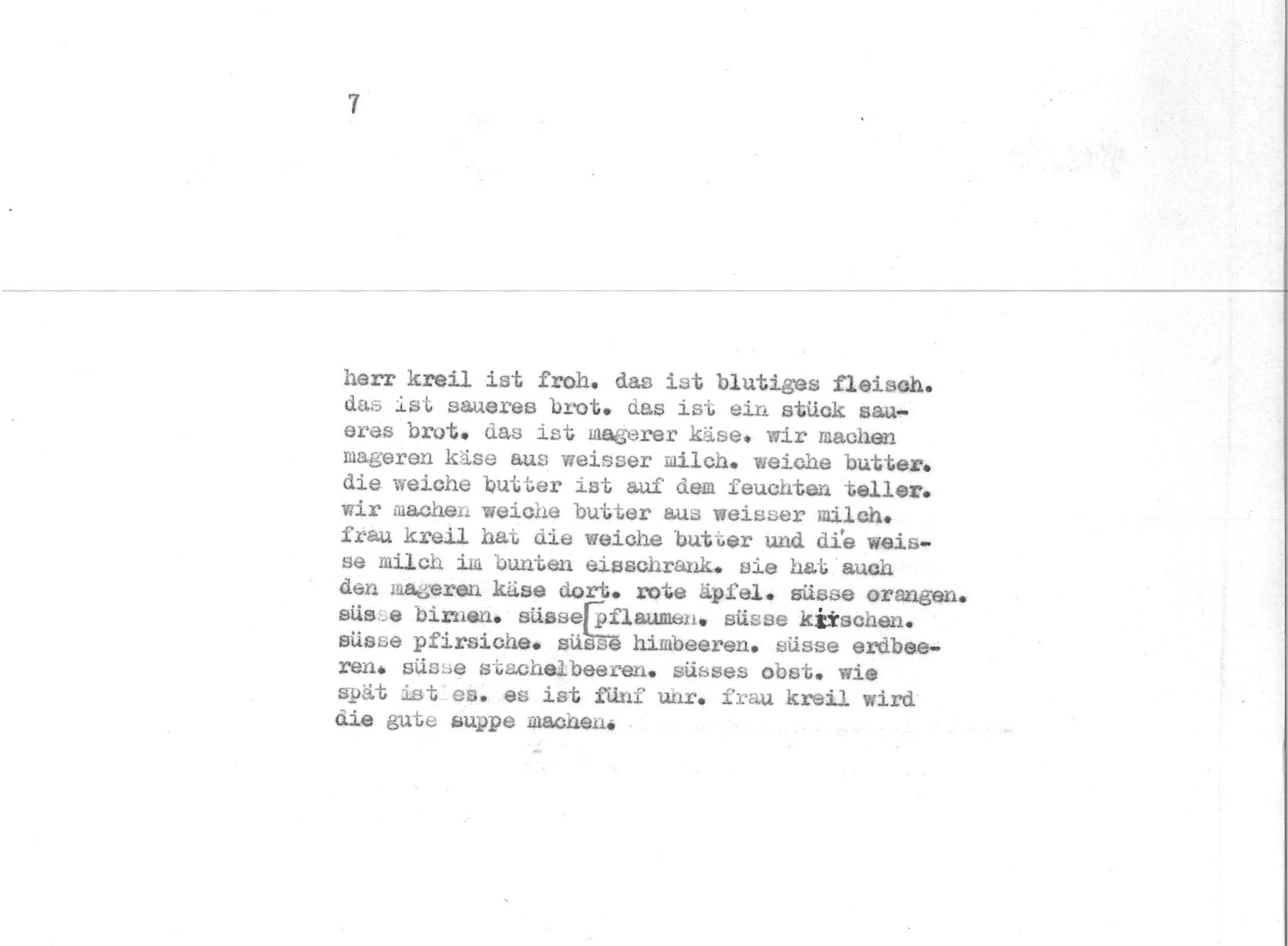 Friedrich Achleitner: "die gute suppe", Seite 7 