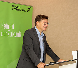 Vortrag von Univ.-Prof. Dr. Storr bei „Modell Steiermark“ {f:if(condition: '', then: '©')}