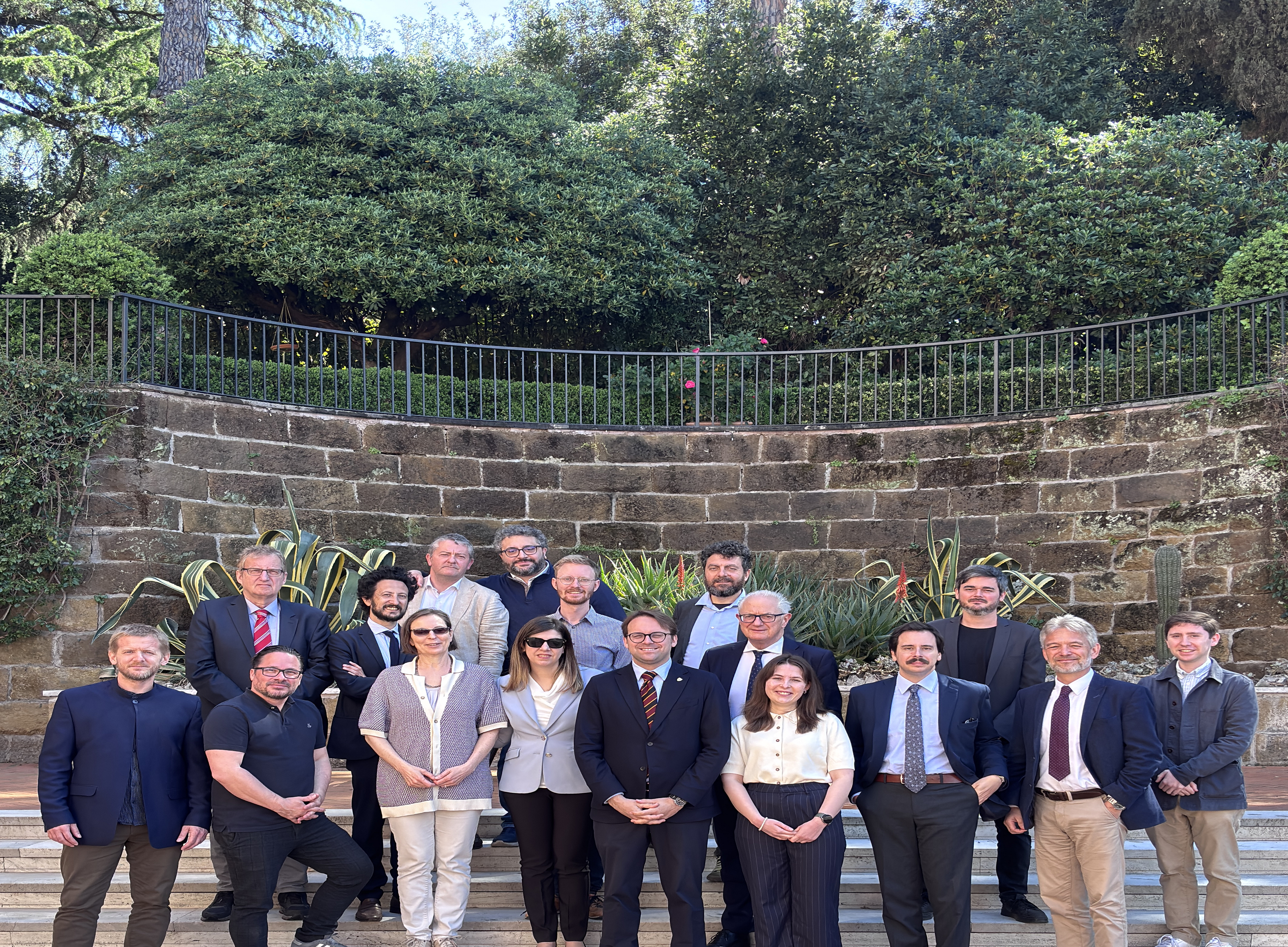 Teilnehmerinnen und -teilnehmer des AGI-Symposiums „Business History in Austria, Germany and Italy“ 