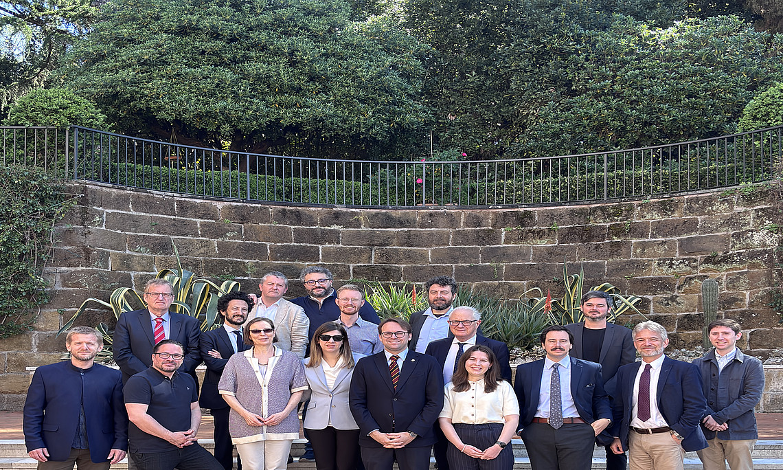 Teilnehmerinnen und -teilnehmer des AGI-Symposiums „Business History in Austria, Germany and Italy“