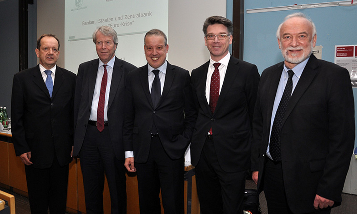 Expertenrunde: Ederer, Hellwig, Summer, Darlap und Kurz (v.l.)