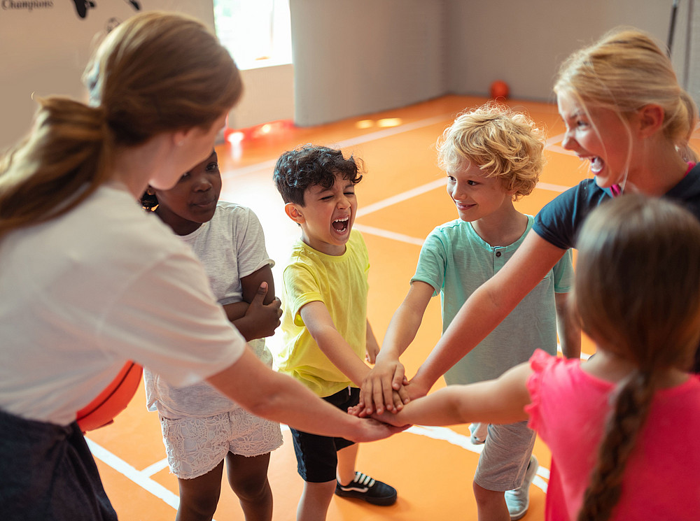 Children in physical education ©stock.adobe.com/Viacheslav Yakobchuk 