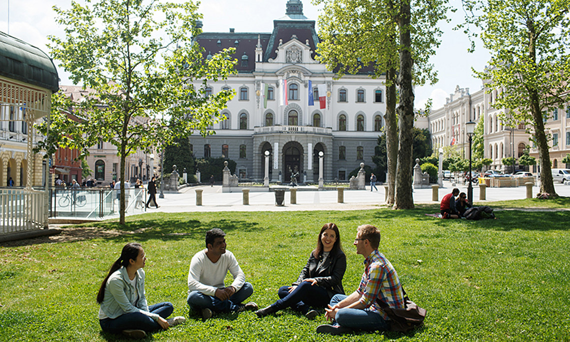 Gute Zusammenarbeit - seit 25 Jahren: Die Universität Ljubljana. Foto: Željko Stevanić, IFP,d.o.o.
