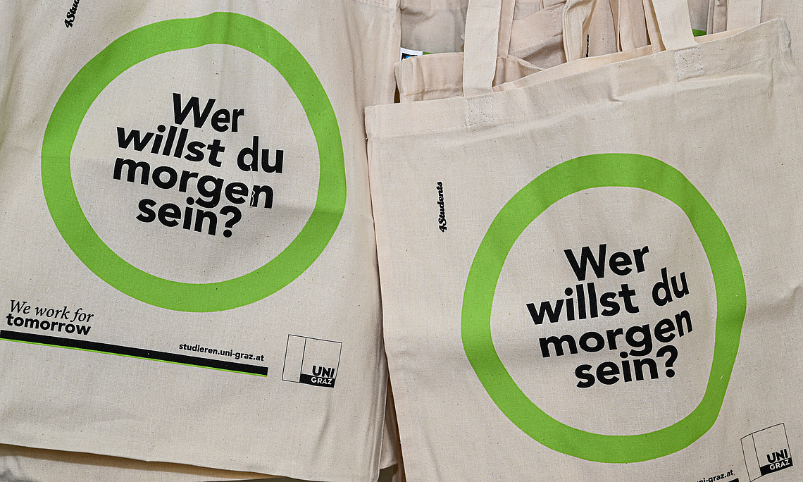 Wer willst du morgen sein? Unter diesem Motto läuft der Welcome Day bereits seit vergangenem Jahr. Fotos: Uni Graz/Tzivanopoulos