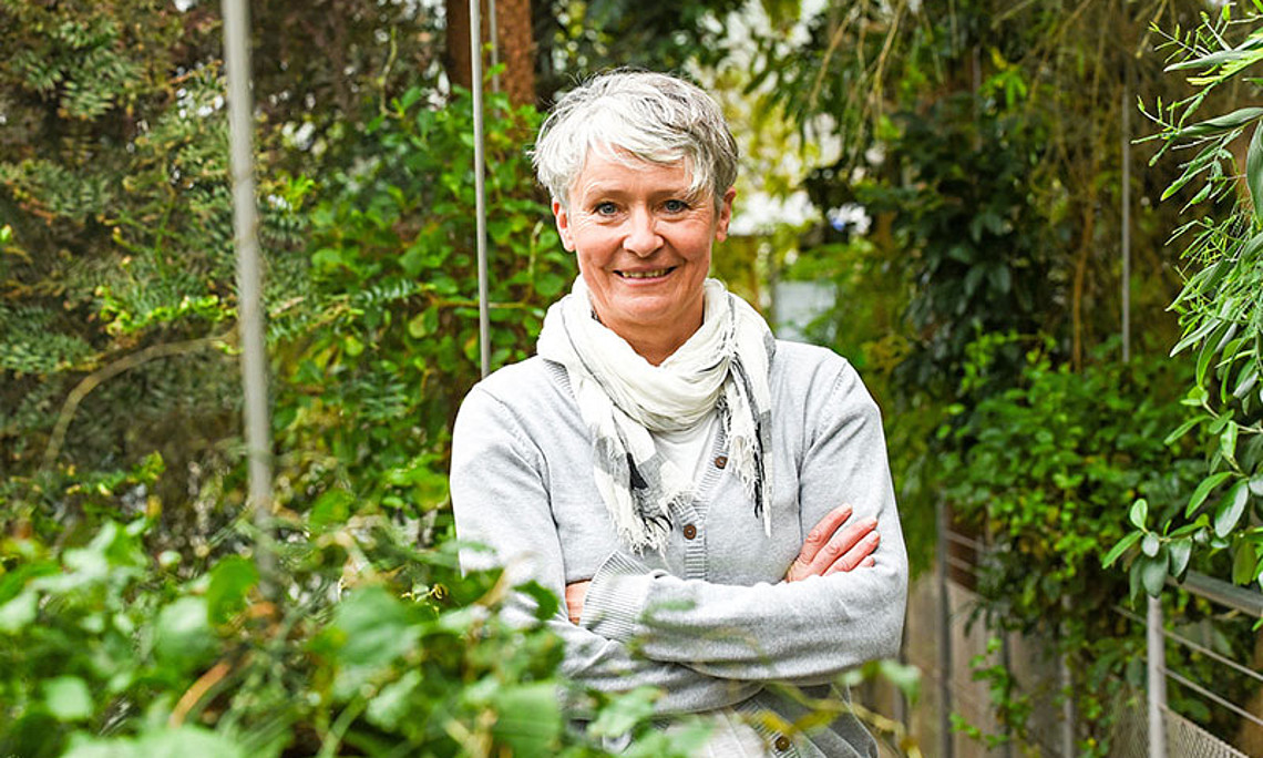 Claudia Traunmüller beschäftigt sich mit Stressforschung und Gesundheitspsychologie, speziell auch mit Belastungen in der Covid-Krise. Foto: Uni Graz/Tzivanopoulos