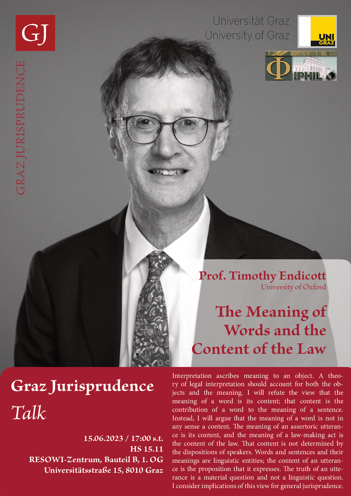 Graz Jurisprudence Talk 