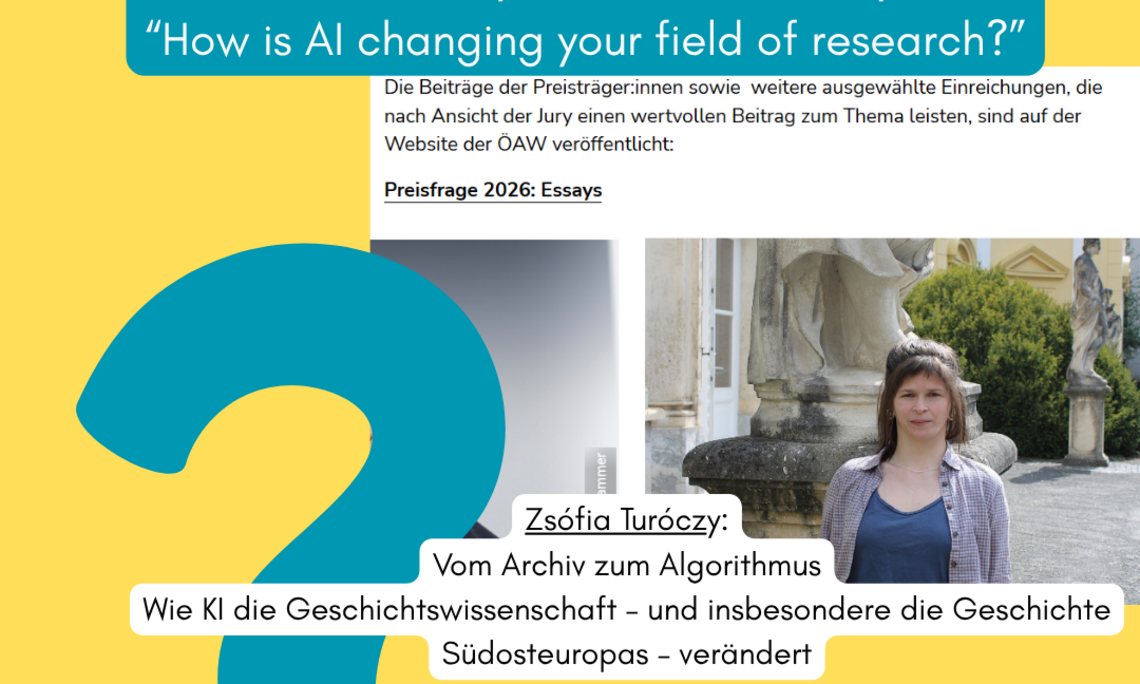Screenshot Uni-Homepage: Portrait Zsófia Turóczy