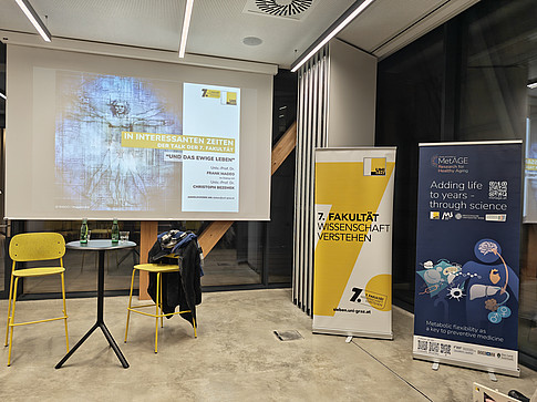 Diskussionsrunde_7.Fakultät_Madeo_Bezemek_Langleibigkeit ©Pessentheiner/MetAGE