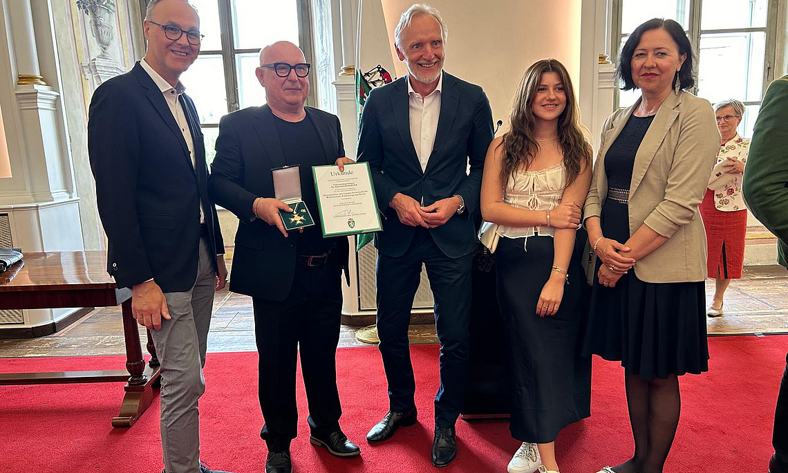 Ehrenzeichen des Landes Steiermark für Klaus Kastberger