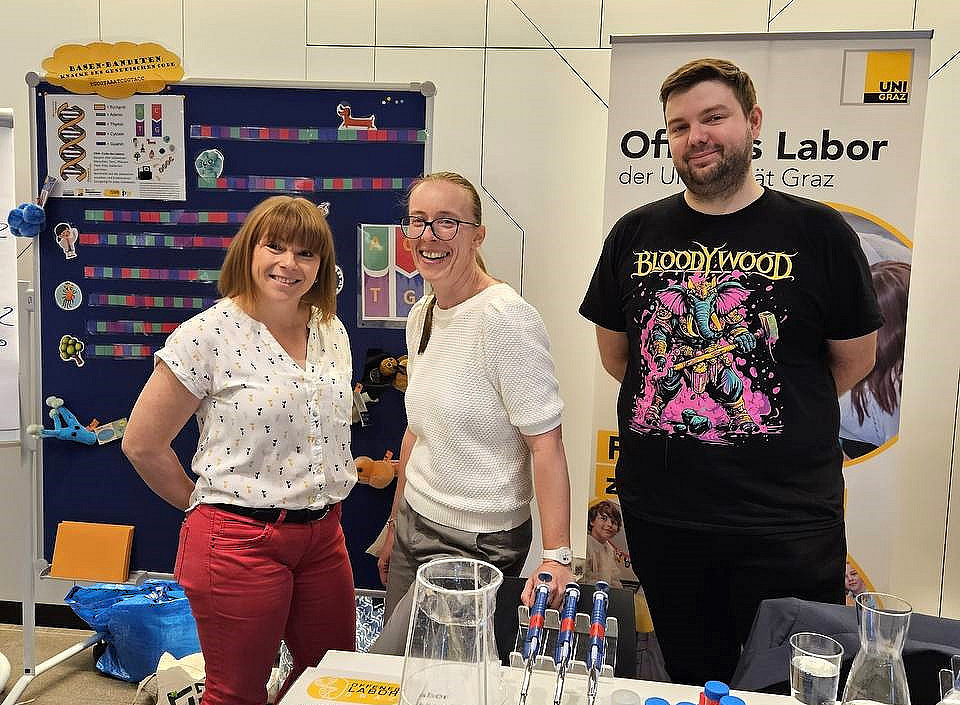 Bettina Halwachs-Wenzl, Heide Beranek-Knauer & Lucas Eder ©Die 7. Fakultät