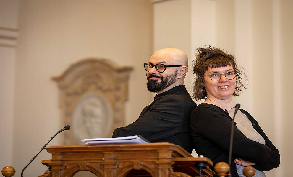 Johanna Stadlbauer und Gerald Lind