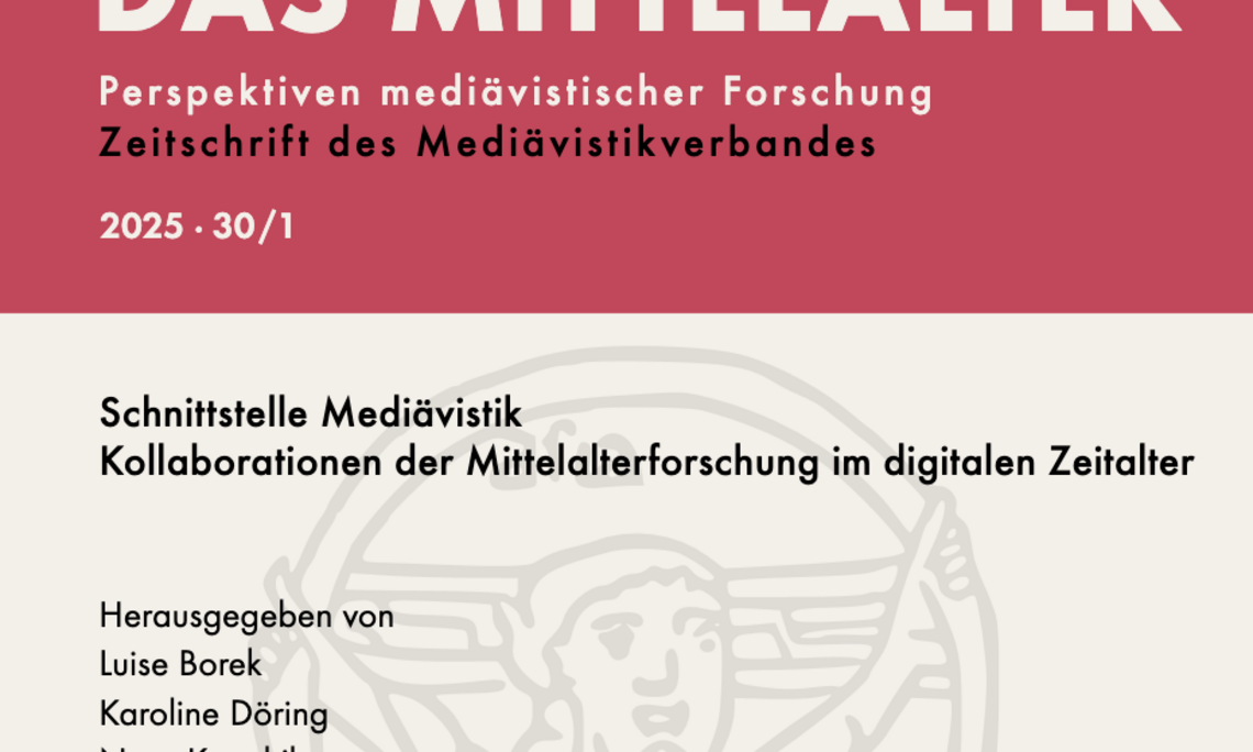 Screenshot der Zeitschrift "Das Mittelalter"