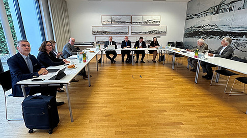 Arbeitsgespräch im Raum „Bodensee“ der Bezirkshauptmannschaft Bregenz 