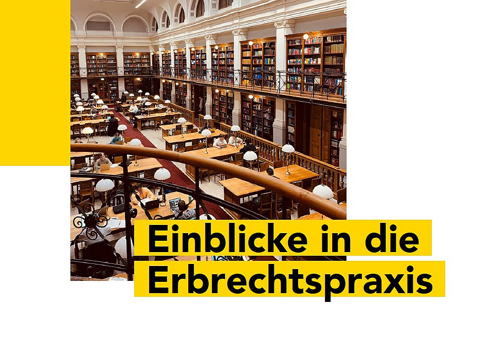 Vortragsreihe Erbrechtspraxis 