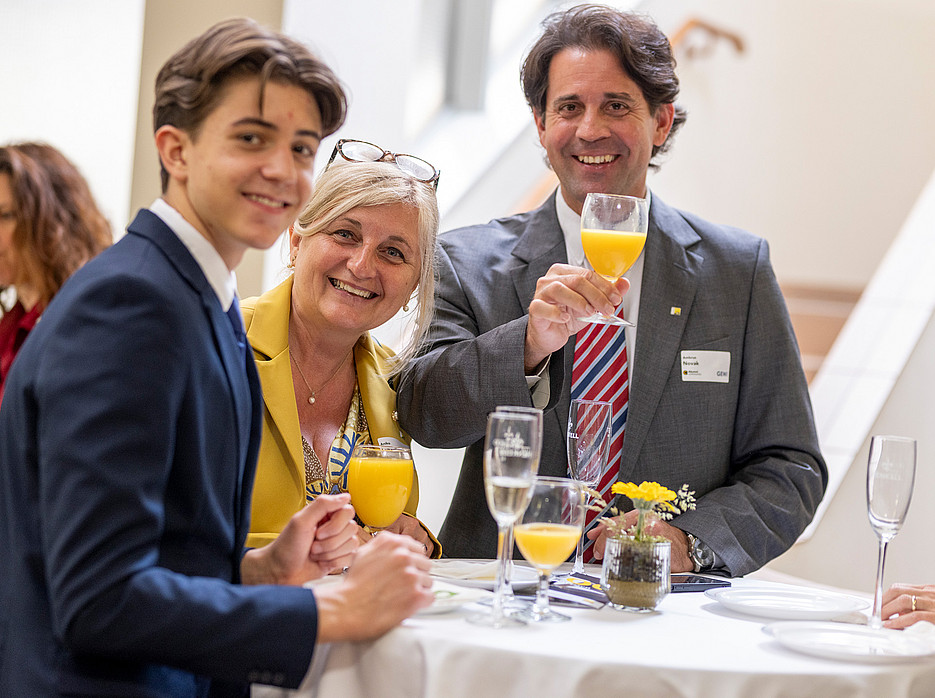 Jubilar:innen bzw. Besucher:innen ©Uni Graz / Kanizaj