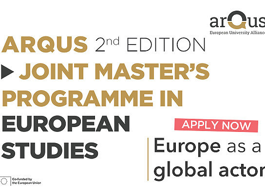 Applications for the second edition of the Arqus Joint MA’s Programme in European Studies open today! 