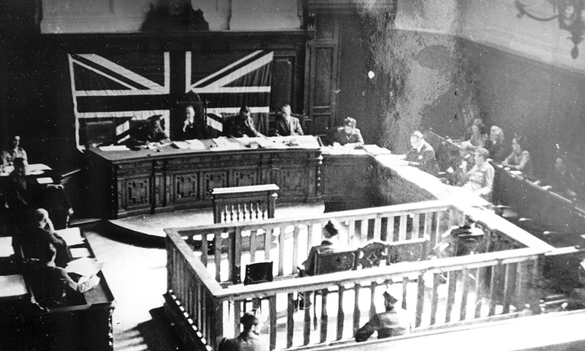 Im Herbst 1947 wurden die Verbrechen in Liebenau vor das Militärgericht der britischen Besatzungsmacht in Graz gebracht. Foto: Universalmuseum Joanneum 