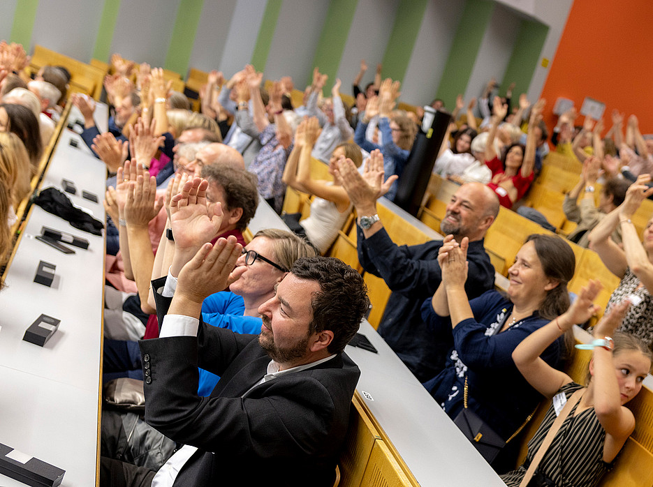 Jubilar:innen bzw. Besucher:innen ©Uni Graz / Kanizaj