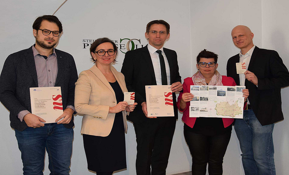 Markus Rieger-Roschitz, Barbara Stelzl-Marx, Joachim Schnabel, Bernadette Kerschler, Philipp Lesiak, Foto: BIK/Graf-Boyko 