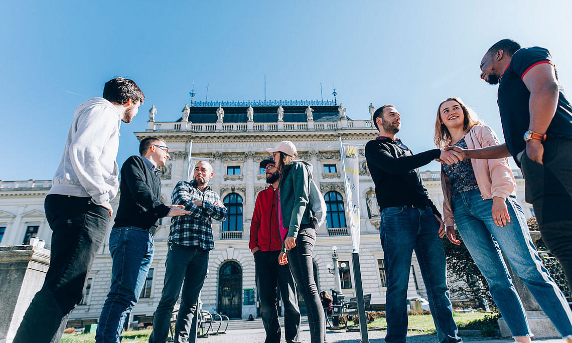 Für einige der zugangsgeregelten Studien der Universität Graz wird es heuer keine Aufnahmeprüfung geben. Foto: Uni Graz/Kanizaj