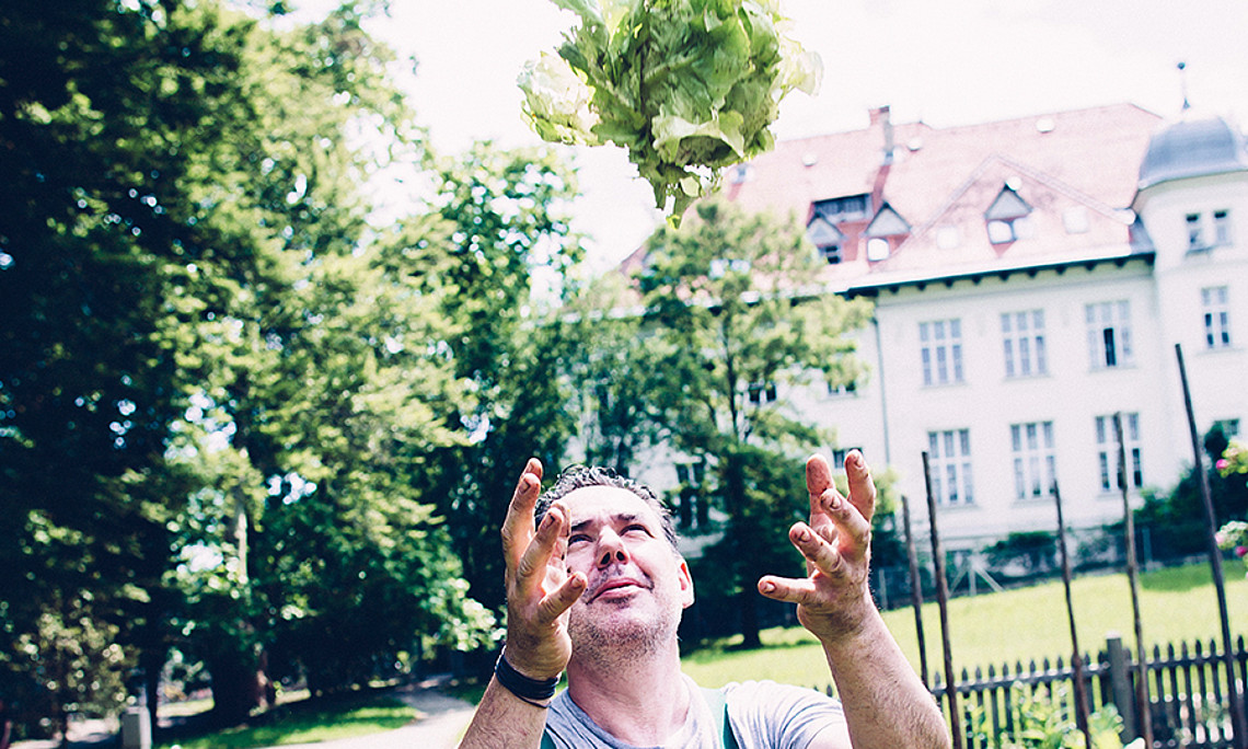 Beim beliebten Botanik-Brunches am Sonntag, den 27. September 2015, dreht sich alles um den Salat. Foto: Uni Graz/Kanizaj