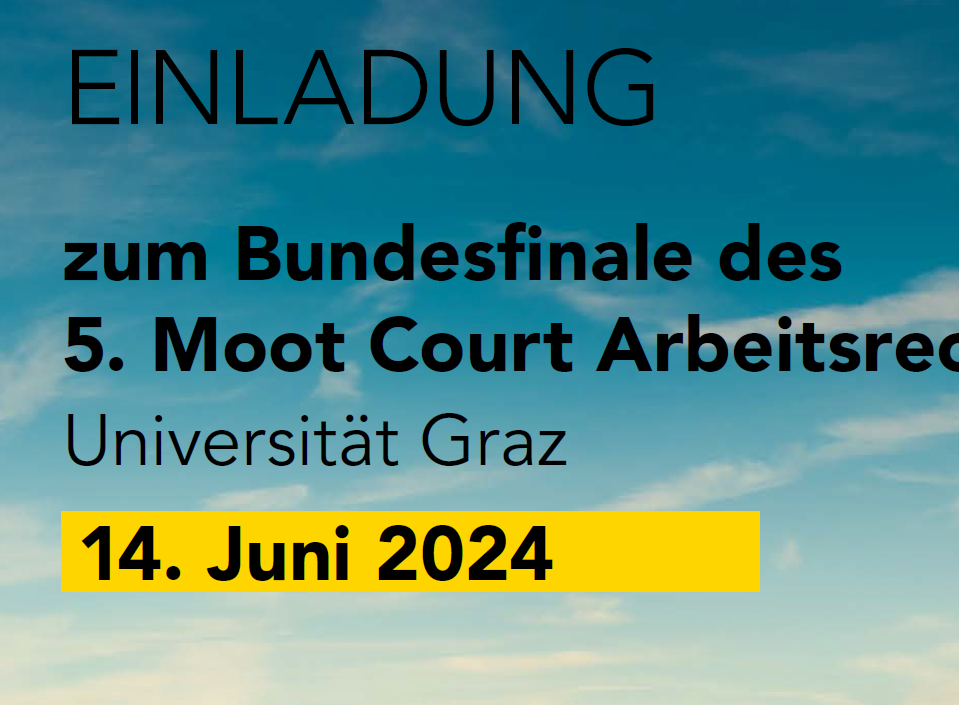 Einladung Moot Court 