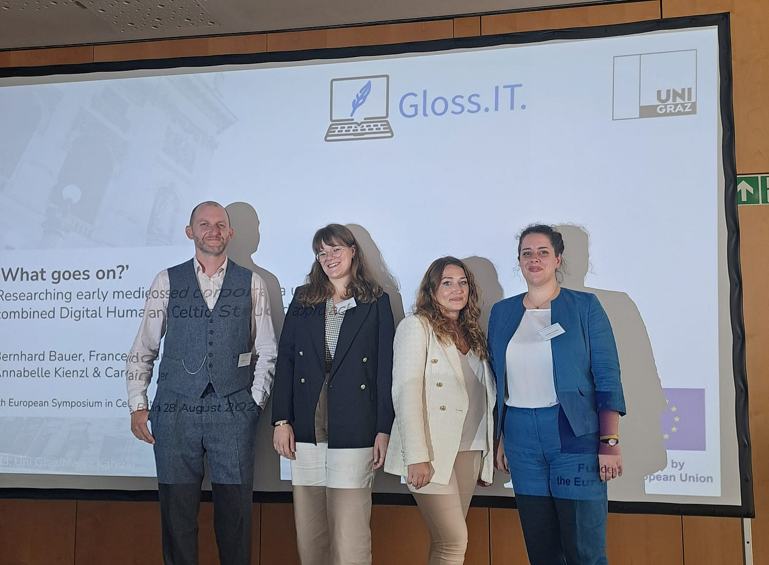Glossit Team in Bonn ©Ciaran McDonough, Peter Fraundorfer